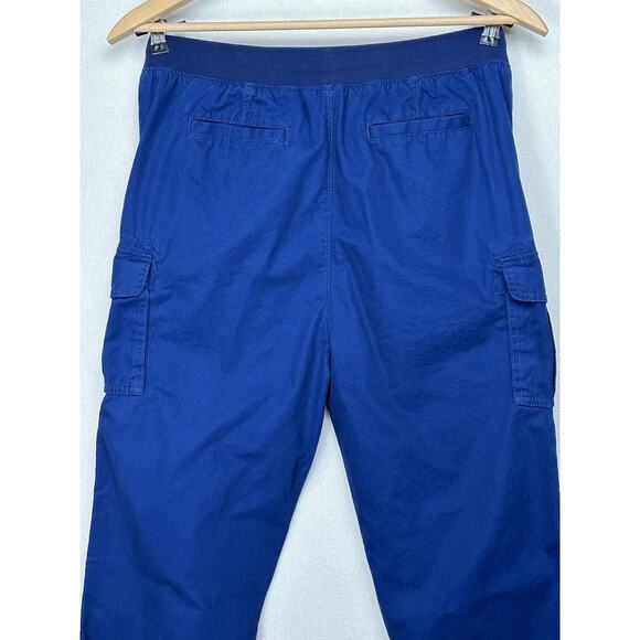 Lands End Pull On Big Boy’s Deck Pants Size 18H-20H XLarge Cargo Pockets - Picture 9 of 16